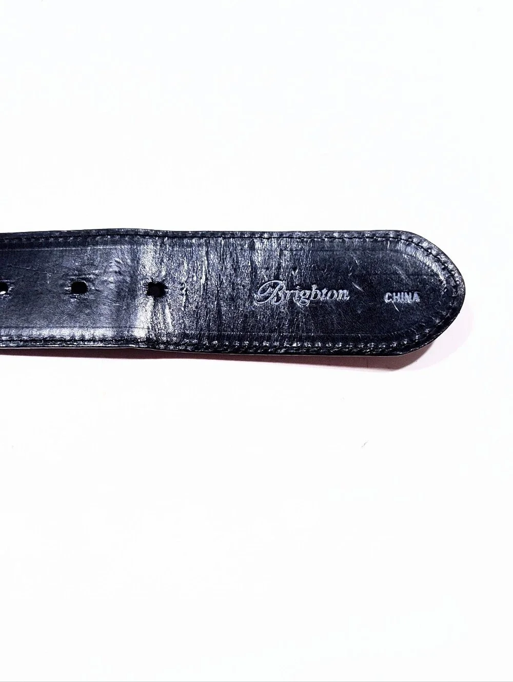 Brighton black leather
